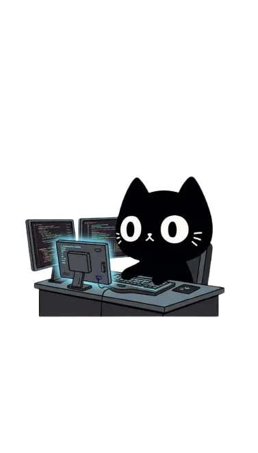 Meow Labs - Jasa Pembuatan Website Murah Semarang - Maskot Kucing Developer